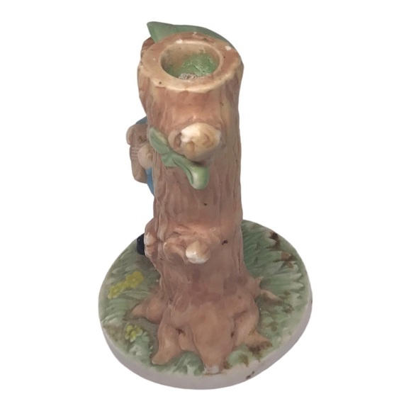 Vintage J.S.N.Y. Philippines Boy with Guitar Standing Next to Tree Figurine - Picture 2 of 5